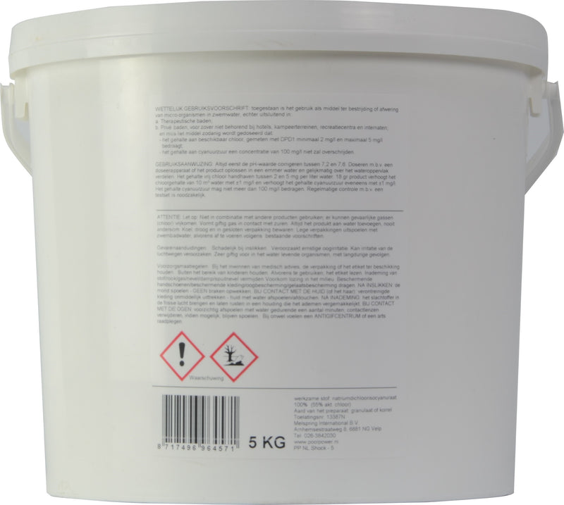 Pool Power Long 200g Chloortabletten – 5 kg