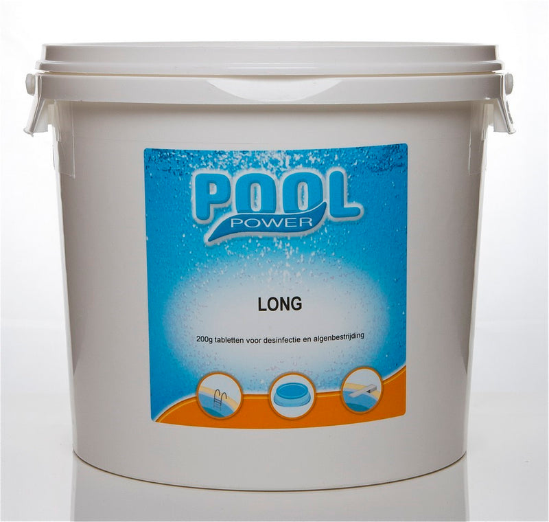 Pool Power Long 200g Chloortabletten – 5 kg
