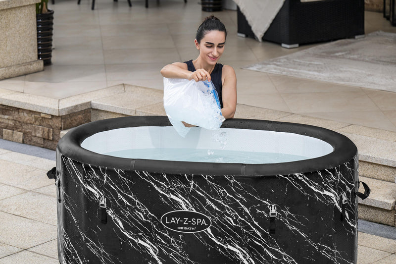 Lay-Z-Spa FortiFiber Glacial Dip Tub Ovaal 152